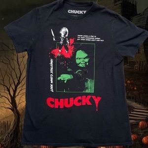 Child’s Play, Look Who’s Stalking Chucky T-Shirt